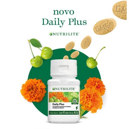 Multivitamínico Nutrilite™ Daily Plus 90 tabletes